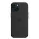Apple Original ovitek Silicon case za iPhone 15 - MagSafe - črn - MT0J3ZM/A