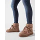Usnjene snežke Inuikii FULL LEATHER rjava barva, 75202-087