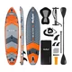 Rebel SUP deska ACTIVE RBA-4507-OR (335x84x15cm, sedež, veslo,170kg)