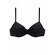LASCANA Bikini zgornji del, črna