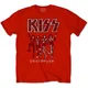 Kiss Destroyer Sketch Red XL Majica