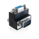 Delock adapter VGA M - VGA Ž kotni 270° 65247