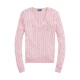 Polo Ralph Lauren Pulover azur/staro roza