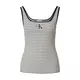 Calvin Klein Jeans Top LV047F832G Črna Slim Fit