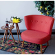 ATELIER DEL SOFA Fotelja Bienville Tile Red