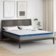 Vidaxl Blazine za vzmetnice Bela in modra 200 x 200 cm