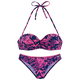 VENICE BEACH Bikini marine/roza