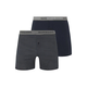 SCOTCH & SODA Boksarice mornarska/pegasto siva/bela