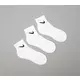 Nike 3 Pack Everyday Cush Ankle Socks White/ Black SX7667-100