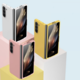 Futrola za mobilni telefon Maska PC SKIN+Touch za Samsung Galaxy Z Fold 6 svetlo plava