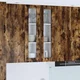 Vidaxl Stenska kuhinjska omarica Dimljeni oreh 60 x 31 x 100 cm
