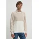 Bombažen pulover Pepe Jeans COSTELLO bež barva, PM702452