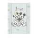 CEBA Podloga za previjanje s lesonit COMFORT 50x70 Disney Minnie & Mickey Grey