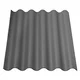 Valovita plošča V5, temno siva, 1250x920mm