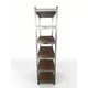 SuperHome 200x100x50cm 6x175kg Metalna Montažna Polica