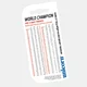 Švingl listek za profi zaključke UNICORN/Checkout pocket card