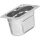 gastro posoda GN 1/9 nerjavno jeklo 176x108 mm, v=100 mm, Blanco
