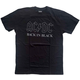 AC/DC Majica Back In Black Black XL