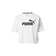 Puma Majice bela L Ess Cropped Logo