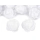 Umetni cvet vrtnice O3,5 cm - bel (4 kosi)