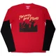 Twenty One Pilots Live Scribble Black & Red 2XL Majica