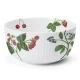 Servirna skleda HAMMERSHOI SUMMER - SUMMER BERRIES 21 cm, bela, porcelan, Kähler