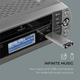 Auna KR-500 CD, kuhinjski radio, internetni/PLL FM radio, WiFi, CD/MP3 predvajalnik (MG-KR-500 CD)