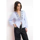 Trendyol Bluza modra / svetlo modra / temno modra