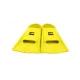 Borntoswim junior short fins yellow xxs
