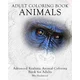 Adult Coloring Book: Animals: Advanced Realistic Animal Coloring Book for Adults