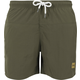 Urban Classics Kratke kopalne hlače Block Swim, zelena