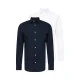 JACK & JONES Srajca Joe, modra, bela