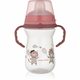 canpol babies Bonjour Paris skodelica z ročaji Pink 6m+ 250 ml