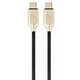 Gembird 60 W Type-C Power Delivery (PD) charging and data cable, 2 m, black | CC-USB2PD60-CMCM-2M