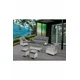 HANAH HOME Baštenska garnitura Rondi Dark Grey Light Grey