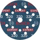 Bosch Brusni papir Expert O780 2608902414, 125 mm, G320, 50 komada
