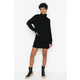 Trendyol Black Mini Knitwear Turtleneck Dress