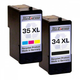 Set kompatibilnih kartuš za LEXMARK 34 XL IN 35 XL