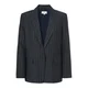 TATUUM Blazer Setis nočno modra/off-bela
