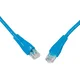 SOLARIX povezovalni kabel CAT5E UTP PVC 3 m, modri, odporen proti zatikanju