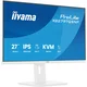 Iiyama 27 IPS panel 2560x1440 EyeComfort 15cm Height Adj Stand USB-C Dock LAN 96W PD DP-OUT 1ms 350cdm2 Speakers USB-C KVM HDMI DisplayPort