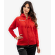 FELPA KING FULLZIP ROSSO Tg. S