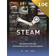Steam predplačniška kartica 10 EUR - EU