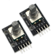 2 Pieces Rotary Encoder Module KY-040 for Raspberry Pi and Arduino