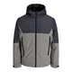 JACK & JONES Prehodna jakna JCOCLUB AXEL siva/črna