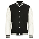 Oldschool College Jacket blk/wht