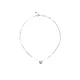 Ogrlica Guess JUBN04 501JW Srebrna