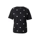 VERO MODA Majica VMMATTY črna / bela