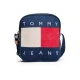 Tommy Jeans Torba za čez ramo moder denim/rdeča/naravno bela
