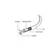 Gembird USB kabl 1,8 m USB 2.0 USB A A Crno